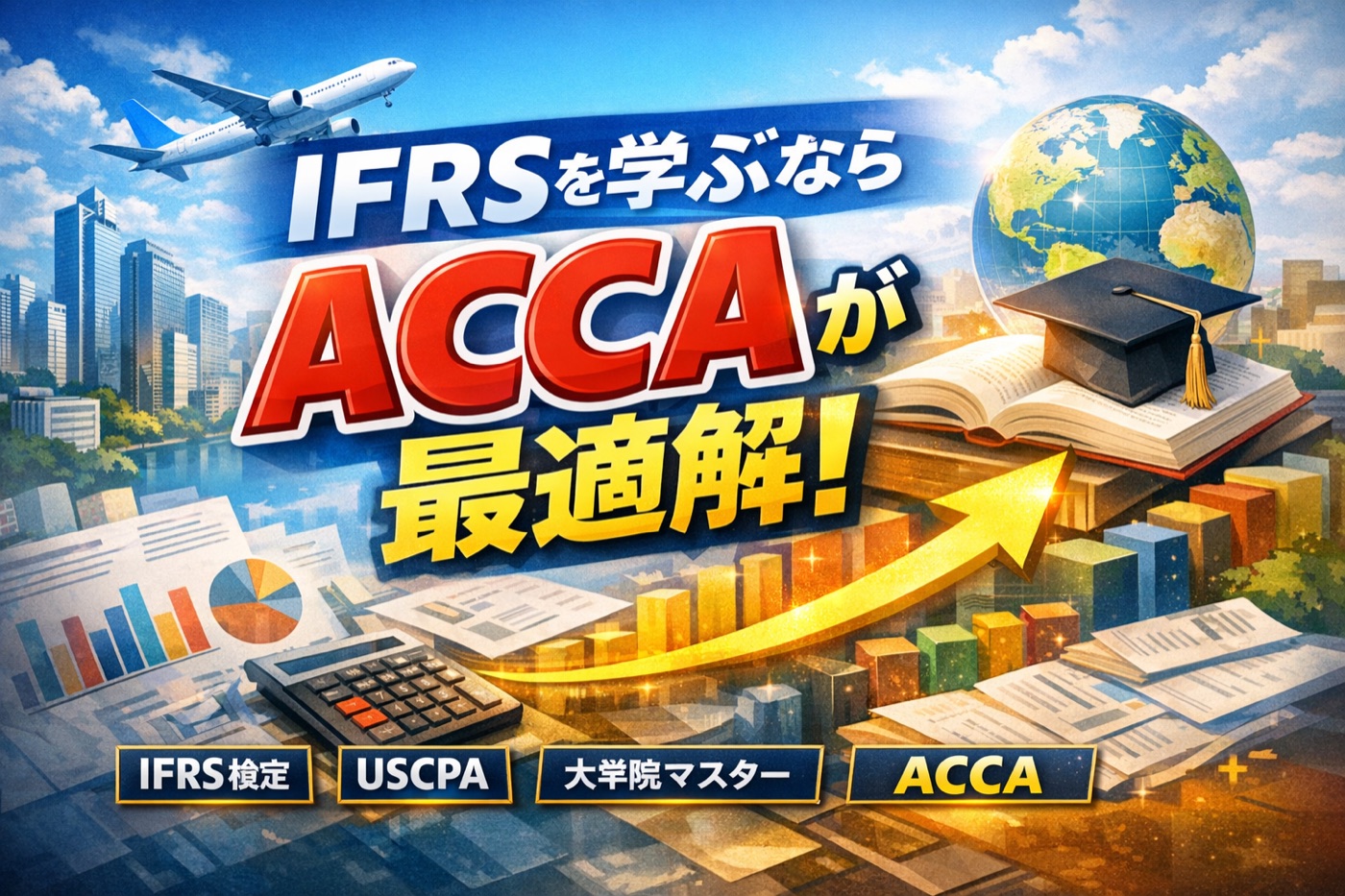 IFRSを学ぶ最適解はACCA｜IFRS検定・USCPA・大学院との徹底比較